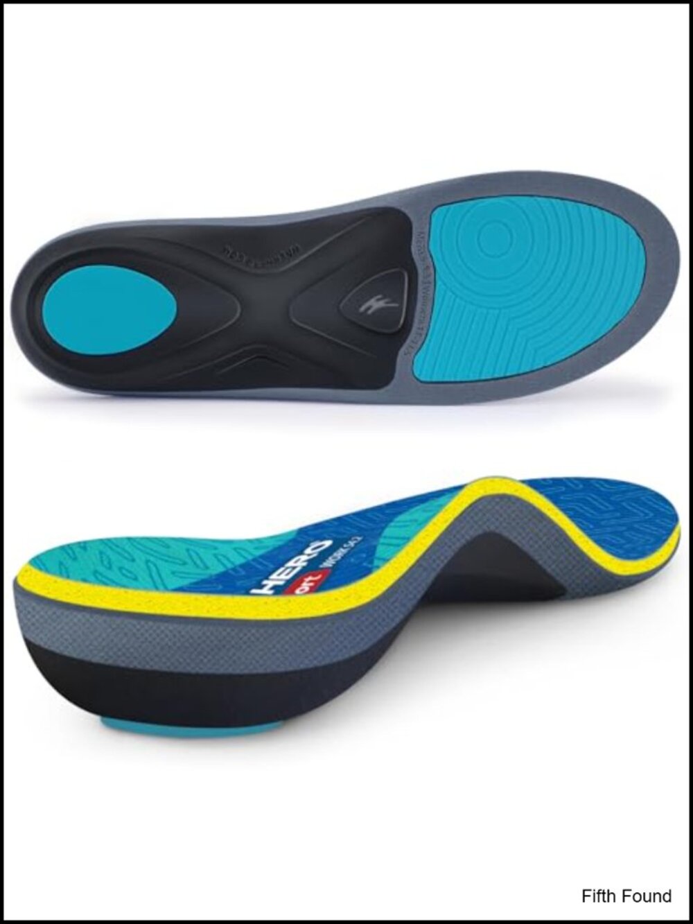 WalkHero Work Insoles Arch Support Orthotics for Standing All Day